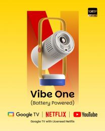 XGIMI Vibe One Battery Powered 1080P Smart Portable Projector Portable
