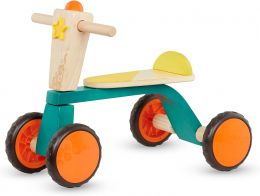 B. toys Smooth Rider Wooden Toddler Bike Wood