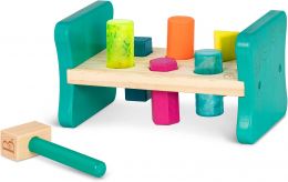 B. toys Wooden Shape Sorter Wood, Bundle of 2
