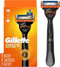 Gillette Fusion5 Power Razor for Men, Bundle of 2