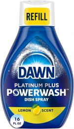 Dawn Platinum Plus Lemon Scent Dish Spray, Bundle of 11