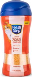 Fresh Step Cat Litter Crystals Deodorizer 15 Oz, Bundle of 4