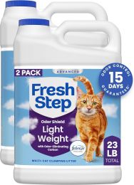 Fresh Step Advanced Odor Shield Light Weight 23 lb, 11.5 lb, 2 x 11