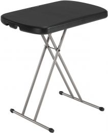 LIFETIME Adjustable Folding Laptop Table TV Tray 26 Inch