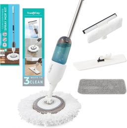 True & Tidy 3-in-1 Spray Mop Kit