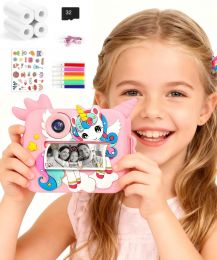OTJ Kids Camera Instant Print for Girls Boys - Selfie Toddler Digital Toy Camera Digital