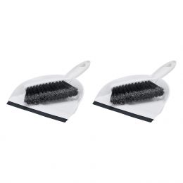 Visit the Store Small Portable Mini Dustpan and Brush Set for Portable Pack of 2, Bundle of 2