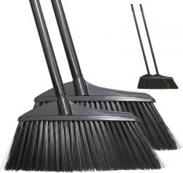 Primero Basics Black Broom for Heavy Duty 2 Pack, Bundle of 2