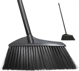 Primero Basics Black Broom for Heavy Duty 1 Pack, Bundle of 3