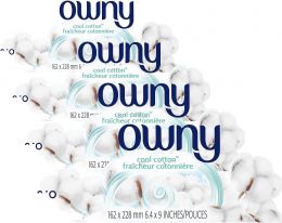 Downy Dryer Sheets Fabric Cotton Pack of 4