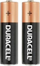 DURACELL AA Alkaline Batteries 1.5v (2 Pack) MN1500 2 Pack, Bundle of 4