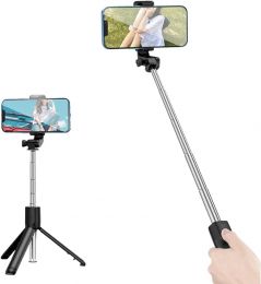 Tengsun 28" Phone Tripod & Selfie Stick Travel Tripod, Bundle of 3