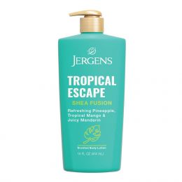 Jergens Shea Fusion Tropical Escape Body Lotion, Bundle of 3