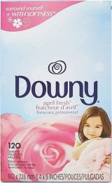 Downy Fabric Softener Dryer Sheets 120 Count, Bundle of 4