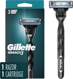Gillette Mach3 Razor for Men, Bundle of 3