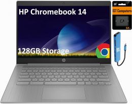Renewed HP Chromebook 14 Laptop (14" Anti-Glare