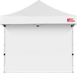 MASTERCANOPY 8x8 Pop Up Canopy Sidewall Only 1-Pack White 1-Pack, 8x8, Bundle of 2