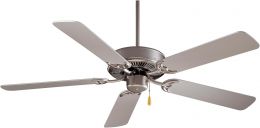 MINKA-AIRE F547-BS Contractor 52" 5-Blade Ceiling Fan in