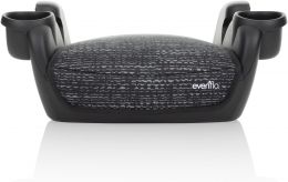 Evenflo GoTime No Back Booster Car Seat (Static Black)
