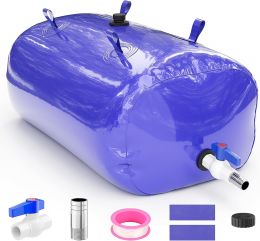 ZXZYHFTY 110L/29 Gallon Water Bladder Tank Portable 110L, 29 Gallon