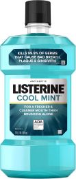 Listerine Cool Mint Antiseptic Mouthwash to Kill 99% of 1 L, Bundle of 3