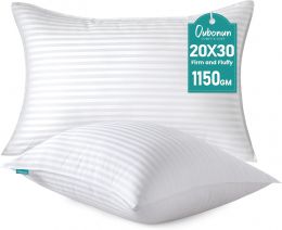 Oubonun Queen Size Pillows Set Set of 2, 30 Inch, 20 x 30 Inch