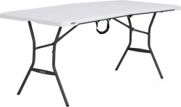 LIFETIME 6-Foot Fold in Half Table