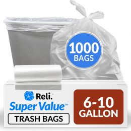Reli. Reli. 6-10 Gallon Trash Bags 10 Gallon