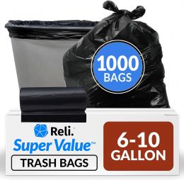 Reli. Reli. 6-10 Gallon Trash Bags 10 Gallon