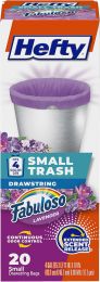 Hefty 4 Gallon Small Trash Bags 20ct, 4 Gallon, Bundle of 6