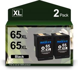 INSMAX 65XL Black Ink Cartridge Combo Pack Replacement