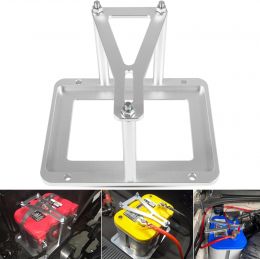 Bonbo Universal Battery Tray Hold Down Trunk Battery Relocation Aluminum