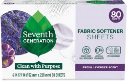 Seventh Generation Dryer Sheets Laundry, Bundle of 3