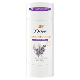 Dove Advanced Care Antiperspirant Deodorant Stick Lavender Fresh for 2.6 oz, Bundle of 3