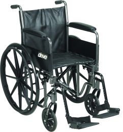 Drive Medical SSP216DFA-SF Silver Sport 2 Wheelchair