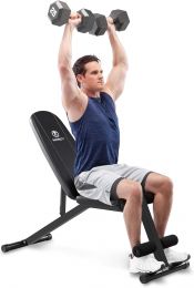 MARCY Multi-Position Adjustable Utility Bench for Home Gym Weightlifting