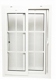 36 in. x 48 in.  White UPVC Sliding Window with Insect Screen (Each)