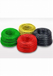 6 mm. PVC Single Wire Black (Metre)