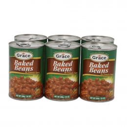 Grace Baked Beans 6 Units / 300 g / 10 oz