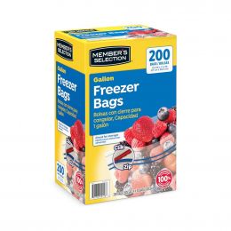 Selection Freezer Zipper Bags 4 Units / 50 Bags / 27 cm x 28.5 cm / 10.6" x 11.2"