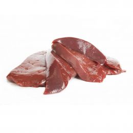 Lillan Frozen Beef Liver, Tray Pack  2 kg / 4.4 lb