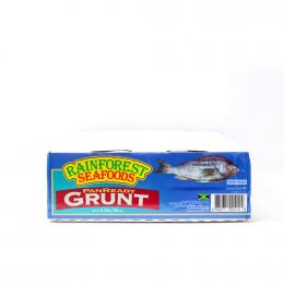 Rainforest Frozen Grunt Fish Pan Ready 4.5 kg / 10 lb