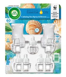 Air Wick Natural Essential Oils Summer Scents 2 Warmers + 7 Refills