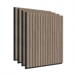 Artika Sound Absorbent Grooved Decorative Panels 4 Units