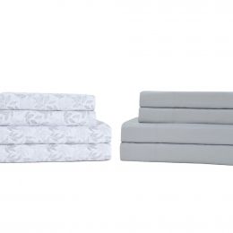 Adare Home 6-Piece Twin Sheet Set / 168 cm x 244 cm / 66" x 96"