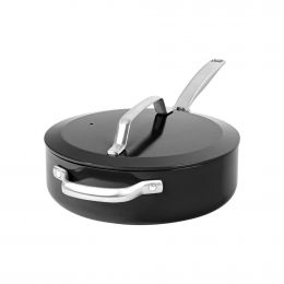 Gotham Steel Deep Saute Pan with Lid 4 L