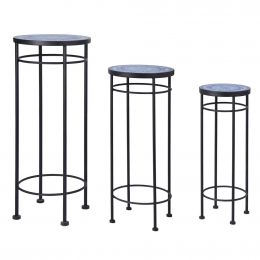 Ceramic Plant Stand Set 3 Pieces
