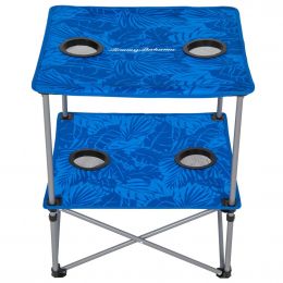 Tommy Bahama Folding Beach and Picnic Table 55.88 cm x 55.88 cm x 60.5 cm / 22" x 22" x 23.82"
