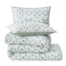 Caro Home King Size Comforter Set in Microfiber 3 Pieces