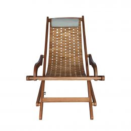 Thirtieth Sense Eucalyptus Wood Lounge Chair